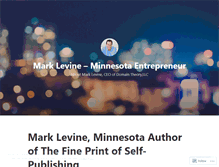 Tablet Screenshot of marklevine.net